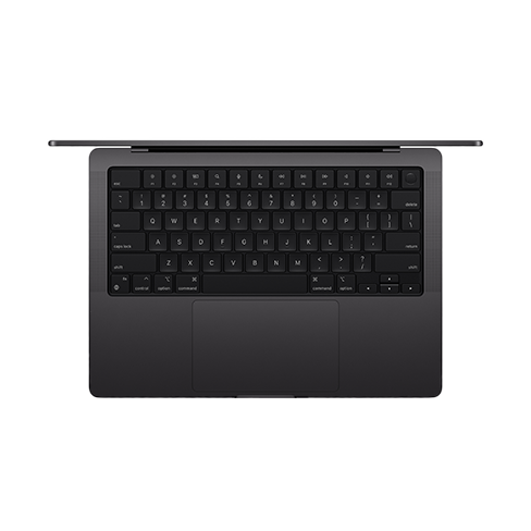 Apple MacBook Pro 14” MRX53ZE/A nešiojamas kompiuteris Space Black 3 img.