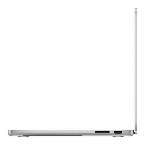 Apple MacBook Pro 14” MR7J3RU/A nešiojamas kompiuteris Silver RUS 4 img.