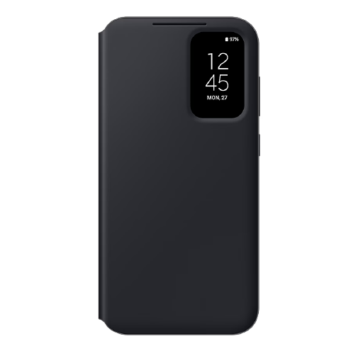 Samsung Galaxy S23 FE Smart View atverčiamas dėklas Black 1 img.