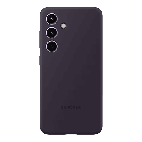 Samsung Galaxy S24 silikoninis dėklas Dark Violet 1 img.