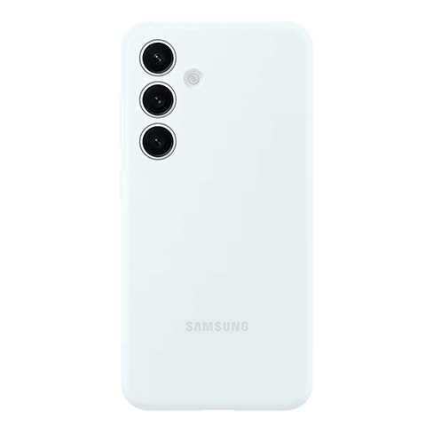 Samsung Galaxy S24 silikoninis dėklas White 1 img.