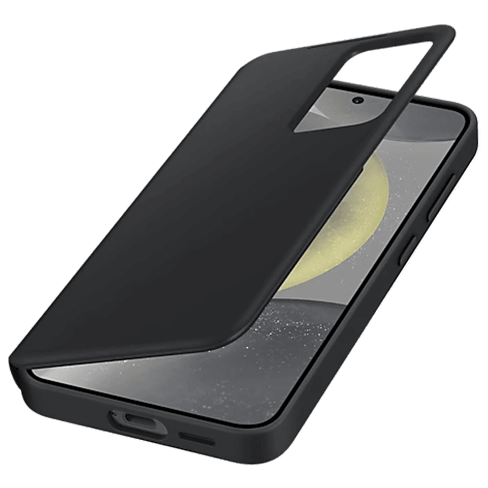 Samsung Galaxy S24 Smart View Wallet dėklas Black 2 img.