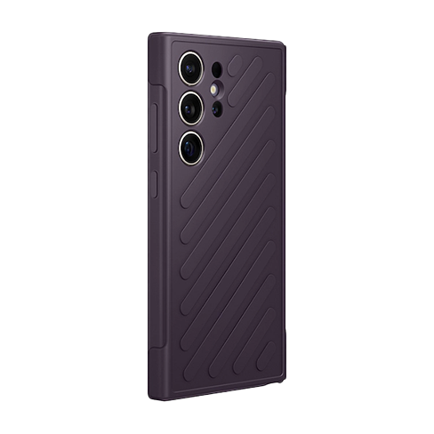 Samsung Galaxy S24 Ultra Shield dėklas Dark Violet 2 img.