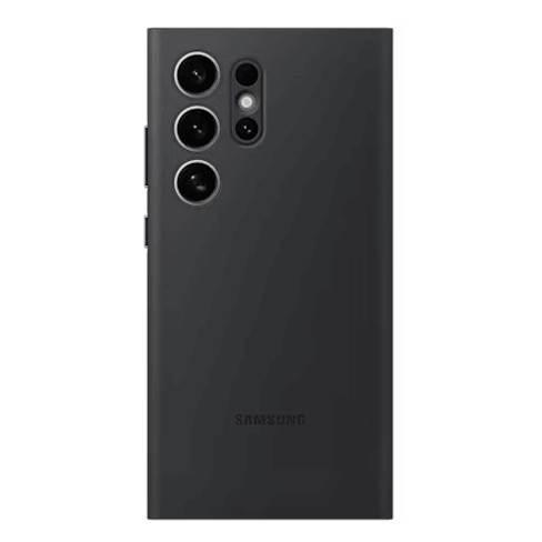Samsung Galaxy S24 Ultra Smart View Wallet dėklas Black 3 img.