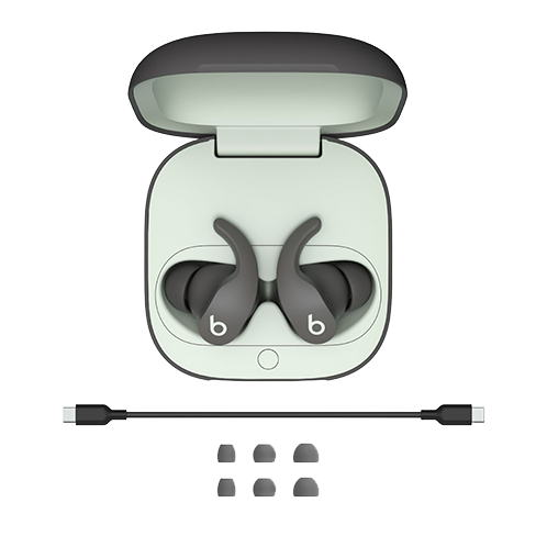 Beats Fit Pro belaidės ausinės Sage Gray 6 img.