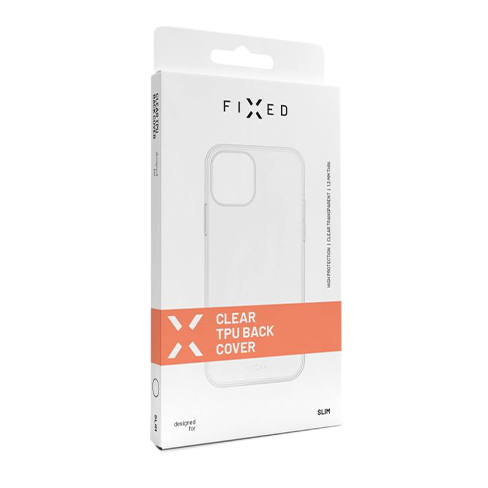 Fixed Xiaomi Redmi Note 13 5G TPU Gel dėklas Transparent 2 img.