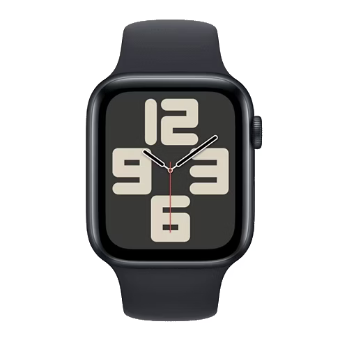Apple Watch SE (2023) GPS + Cellular 44mm Aluminium Case with Sport Band - M/L (eSIM) išmanusis laikrodis (Atidaryta pakuotė) Midnight 1 img.