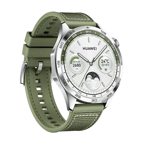 Huawei Watch GT4 46mm išmanusis laikrodis Green 2 img.