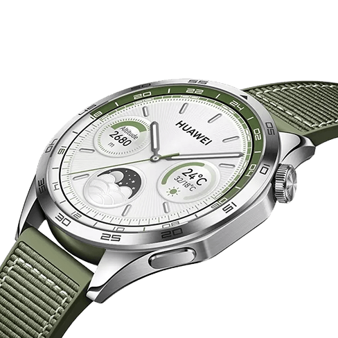 Huawei Watch GT4 46mm išmanusis laikrodis Green 3 img.