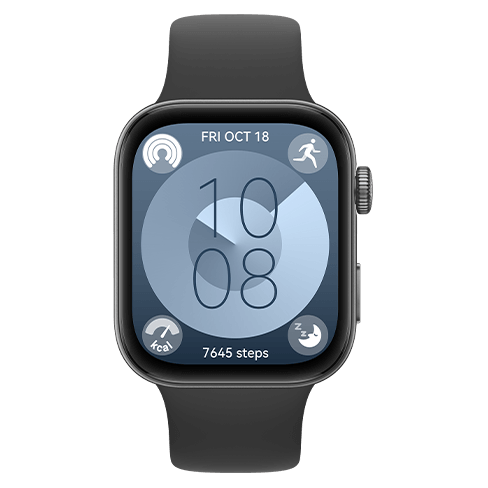 Huawei Watch Fit 3 išmanusis laikrodis Black 1 img.