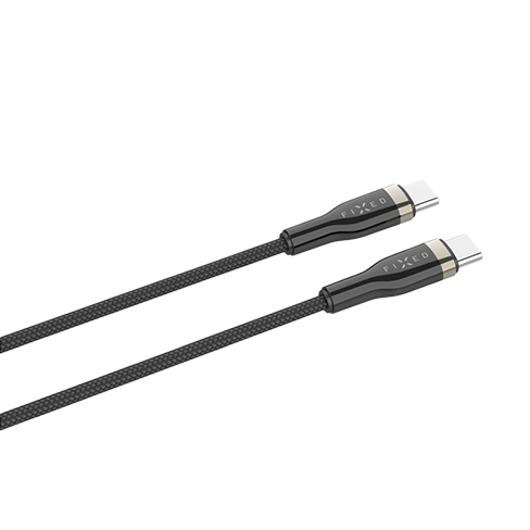 Fixed USB-C to USB-C 1.2m 100W kabelis Black 2 img.