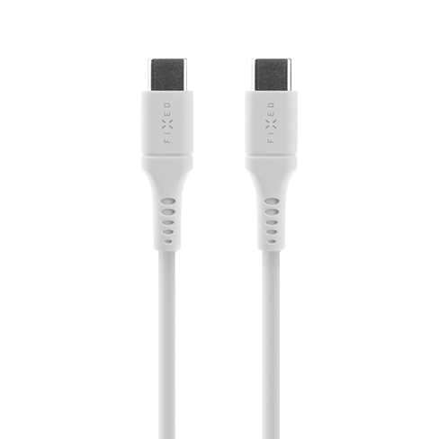 Fixed USB-C to USB-C 1.2m 60W kabelis White 1 img.