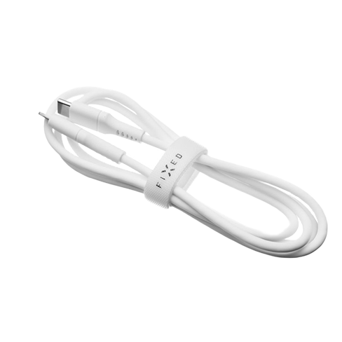 Fixed USB-C to USB-C 1.2m 60W kabelis White 4 img.