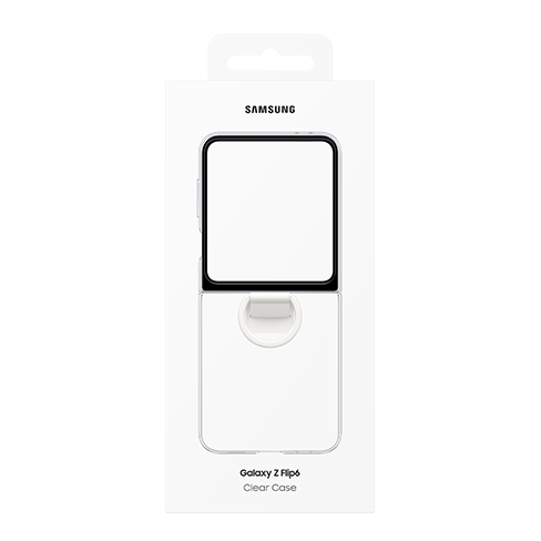 Samsung Galaxy Flip6 Clear dėklas su pakabuku Transparent 6 img.