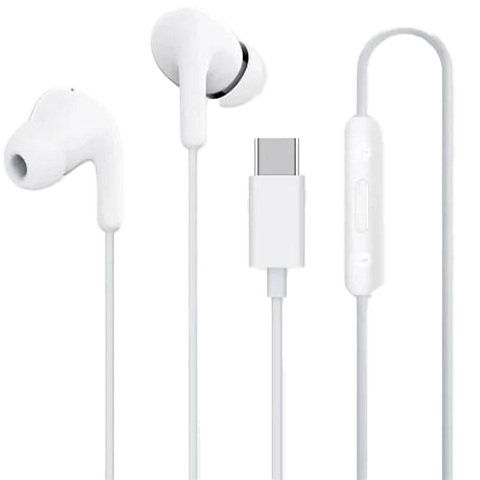 Xiaomi Type-C ausinės White 1 img.