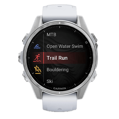 Garmin Fenix 8 43mm išmanusis laikrodis White 2 img.