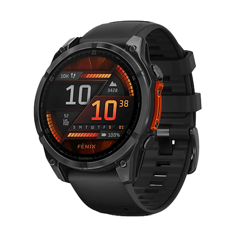 Garmin Fenix 8 47mm išmanusis laikrodis Black 1 img.