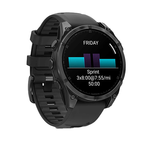 Garmin Fenix 8 47mm išmanusis laikrodis Black 3 img.