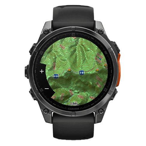 Garmin Fenix 8 47mm išmanusis laikrodis Black 4 img.