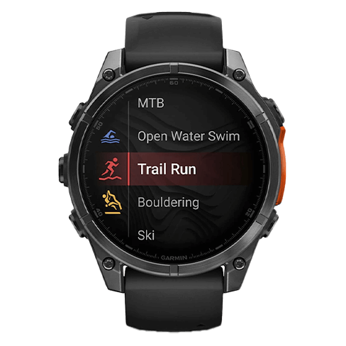 Garmin Fenix 8 47mm išmanusis laikrodis Black 2 img.