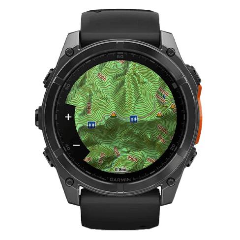 Garmin Fenix 8 51mm išmanusis laikrodis Black 4 img.