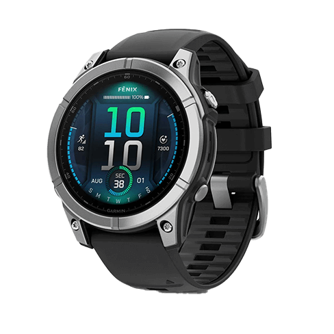 Garmin Fenix E 47mm išmanusis laikrodis Black 1 img.