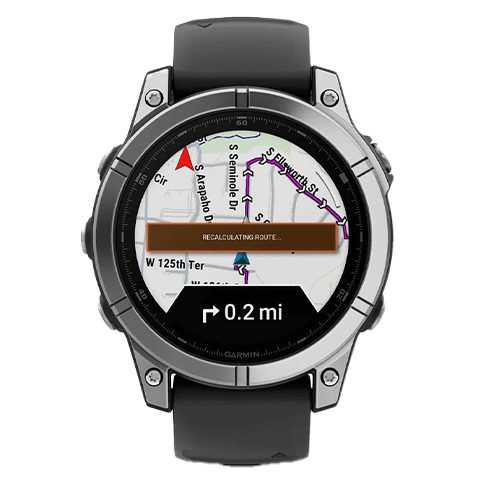 Garmin Fenix E 47mm išmanusis laikrodis Black 8 img.