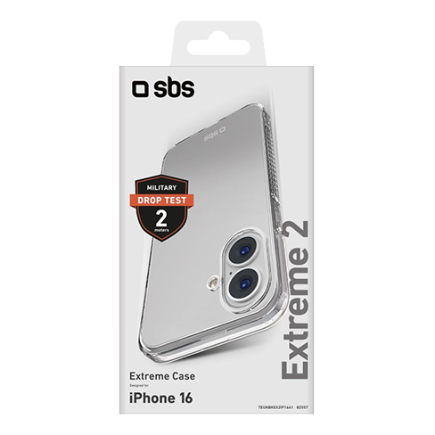 SBS Apple iPhone 16 Extreme X2 dėklas 1 img.