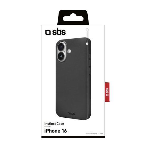 SBS Apple iPhone 16 Instinct dėklas Black 3 img.