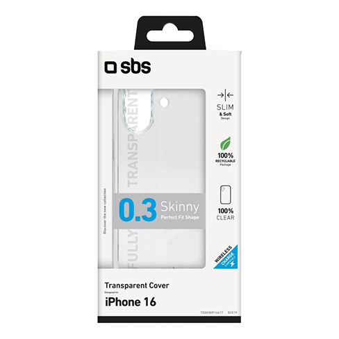 SBS Apple iPhone 16 Skinny dėklas 2 img.