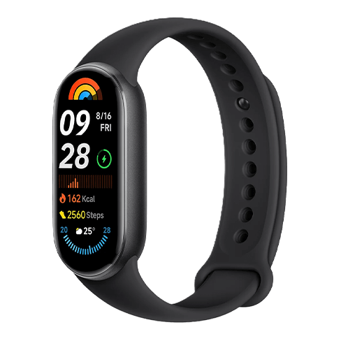 Xiaomi Smart Band 9 išmanioji apyrankė Black 2 img.