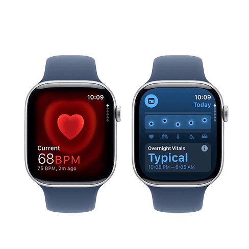 Apple Watch Series 10 GPS+LTE 46mm Aluminium Case w/ Sport Band M/L išmanusis laikrodis Silver 4 img.