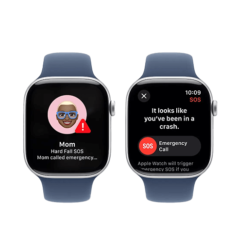 Apple Watch Series 10 GPS+LTE 46mm Aluminium Case w/ Sport Band M/L išmanusis laikrodis Silver 5 img.