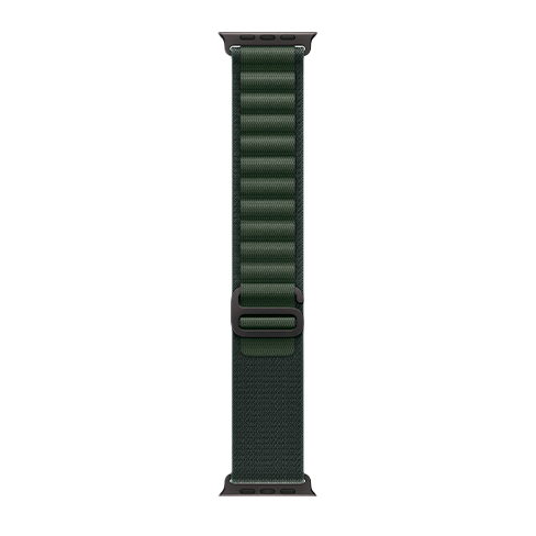 Apple Watch Ultra 2 GPS+LTE 49mm Titanium Case w/ Alpine Loop Small išmanusis laikrodis Dark Green 3 img.