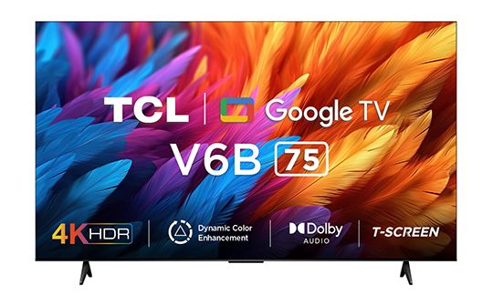 „TCL 75" LED 4K Smart TV 75V6B“ išmanusis televizorius | BITĖ