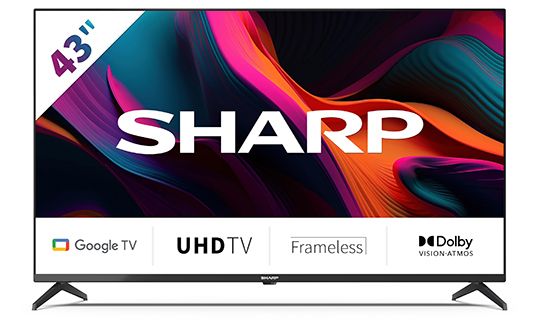 „Sharp 43" LED 4K Smart TV 43GL4260E“ išmanusis televizorius | BITĖ