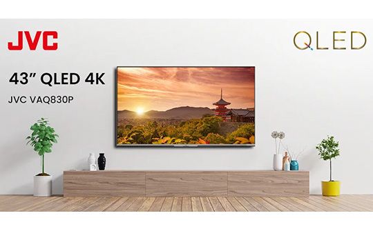 „JVC 43" QLED 4K Smart TV LT-43VAQ830P“ išmanusis televizorius | BITĖ