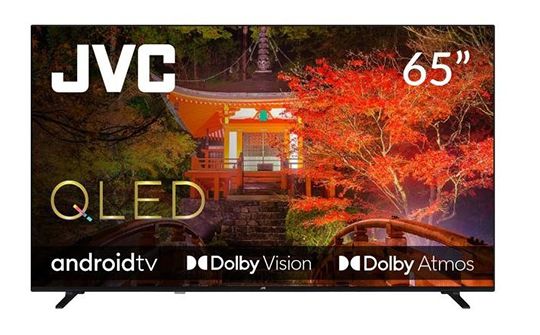 „JVC 65" QLED 4K Smart TV LT-65VAQ330P“ išmanusis televizorius | BITĖ