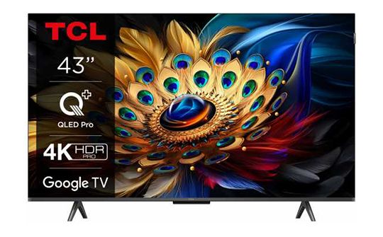 „TCL 43" QLED 4K Smart TV 43C655“ išmanusis televizorius | BITĖ