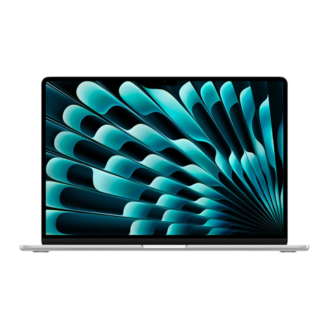 Apple MacBook Air 15” (2024) MC9E4ZE/A nešiojamas kompiuteris Silver 1 img.