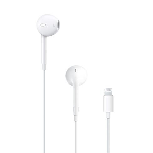 Apple EarPods ausinės su „Lightning“ jungtimi 1 img.