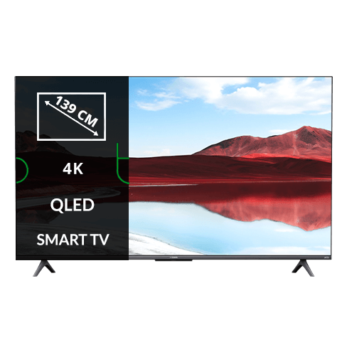 Xiaomi 55'' QLED A Pro 2025 išmanusis televizorius (Atidaryta pakuotė) Black 1 img.