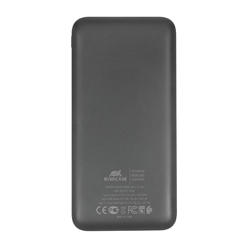 RIVACASE VA2101 10000 mAh 22.5W išorinė baterija 4 img.