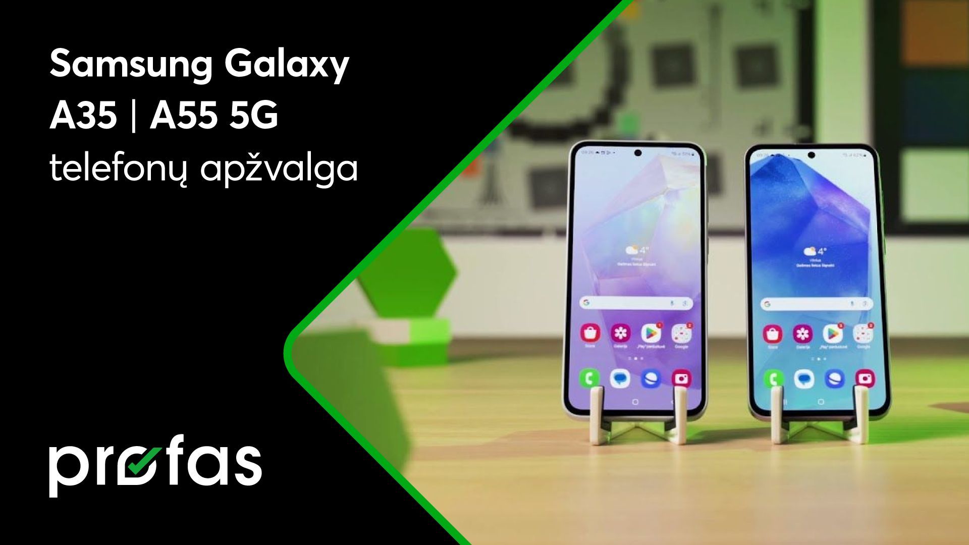 „Samsung Galaxy A35 | A55“ telefonų apžvalga | BITĖ