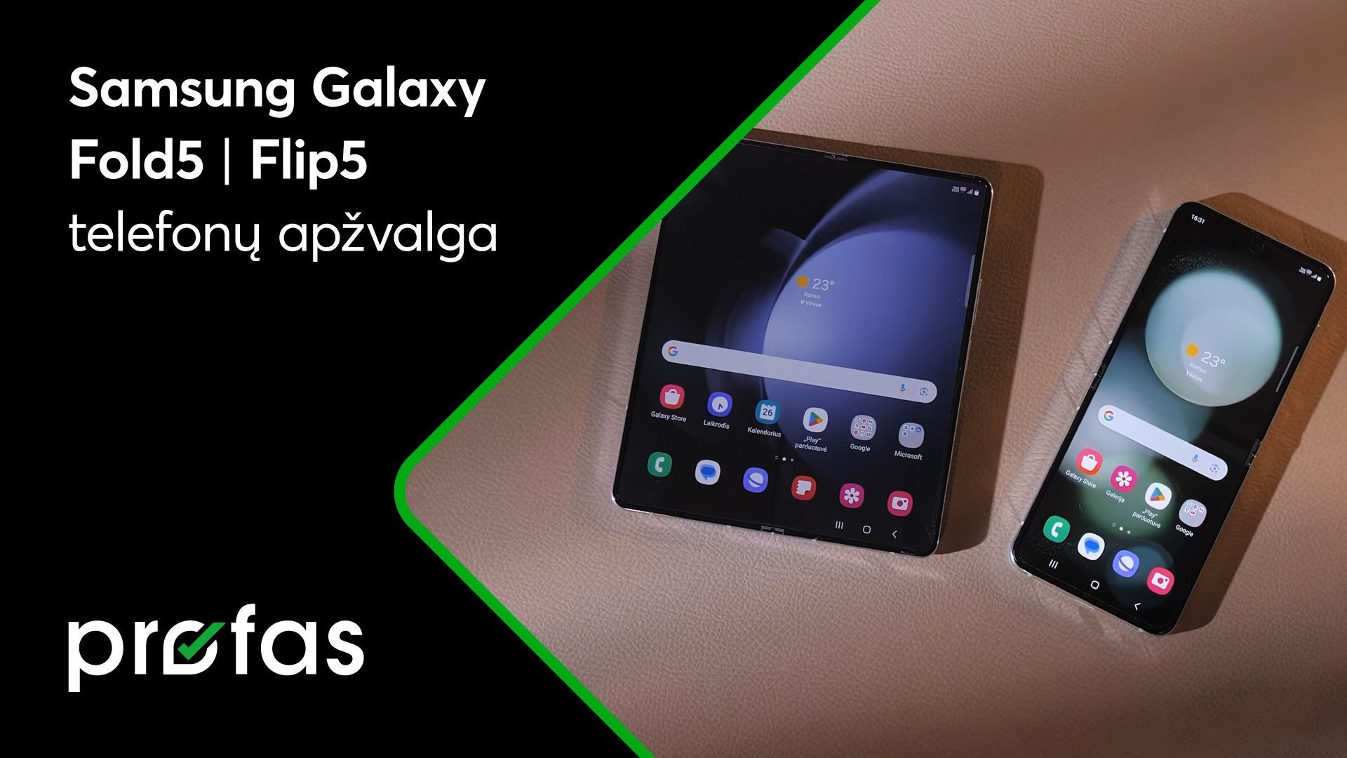 „Samsung Galaxy Fold5 | Flip5“ apžvalga | BITĖ