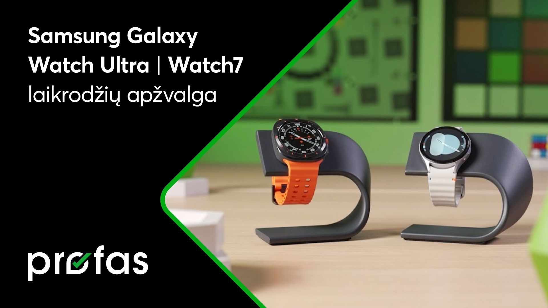 Išmaniųjų laikrodžių „Samsung Galaxy Watch Ultra | Watch7“ apžvalga | BITĖ