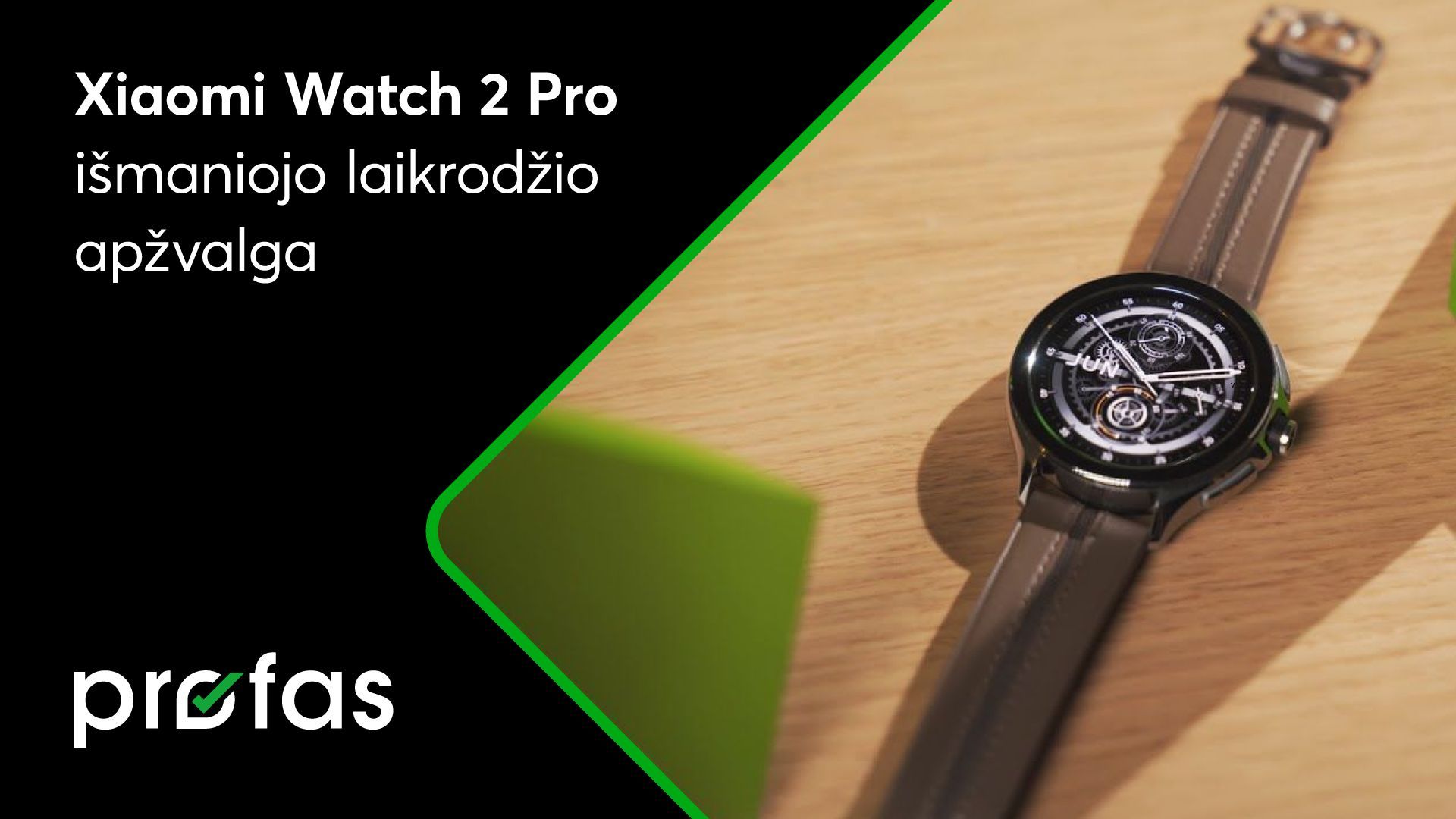  „Xiaomi Watch 2 Pro“ išmaniojo laikrodžio apžvalga | BITĖ