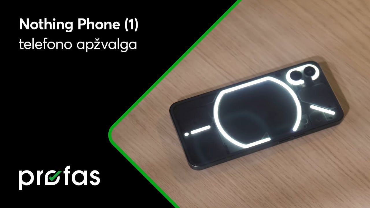 „Nothing Phone (1)“ apžvalga | BITĖ