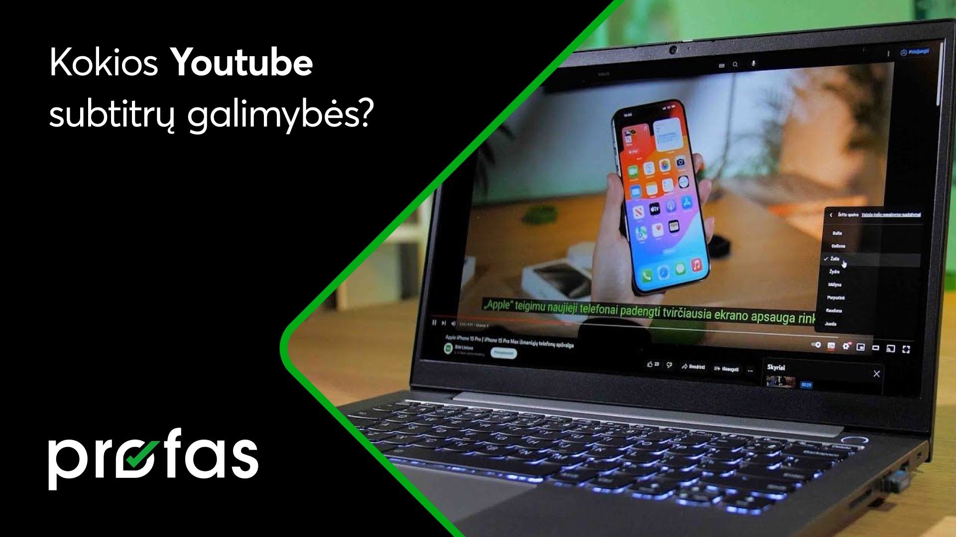 Kokios „YouTube“ subtitrų galimybės? | BITĖ 