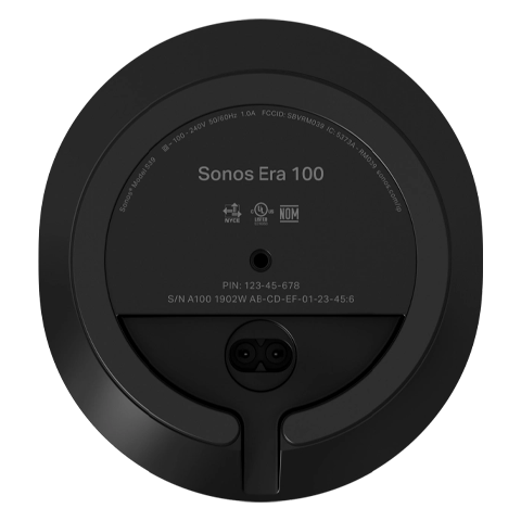 Sonos ERA 100 garso kolonėlė Black 5 img.